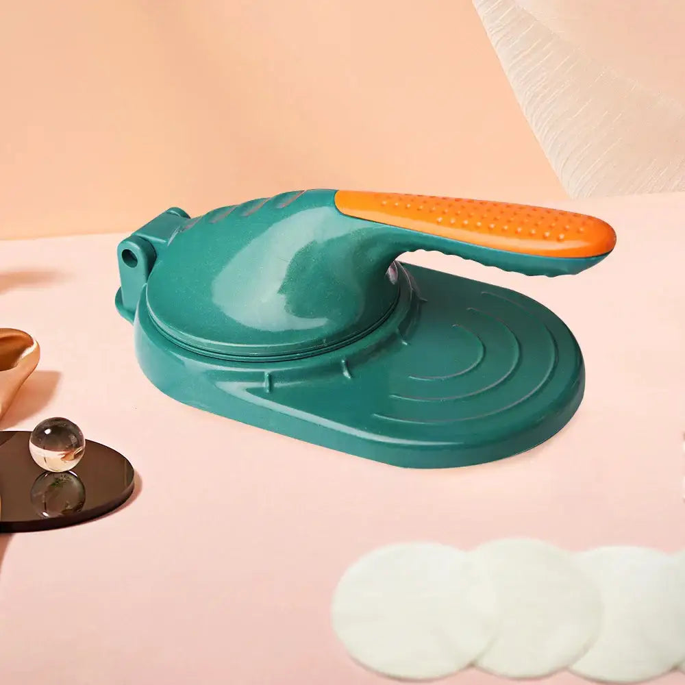 Teal Orange Dough Press