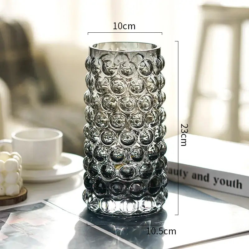 Bubble Glass Plant Pot