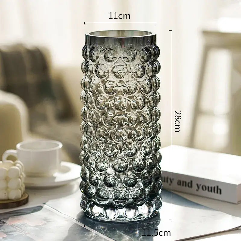 Bubble Glass Plant Pot