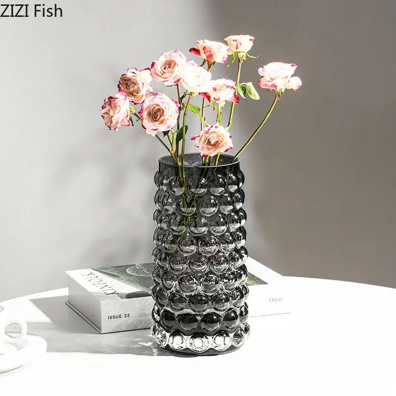 Bubble Glass Plant Pot