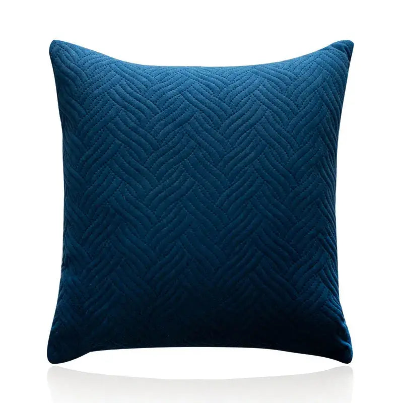 Chevron Teal Cushion Cover