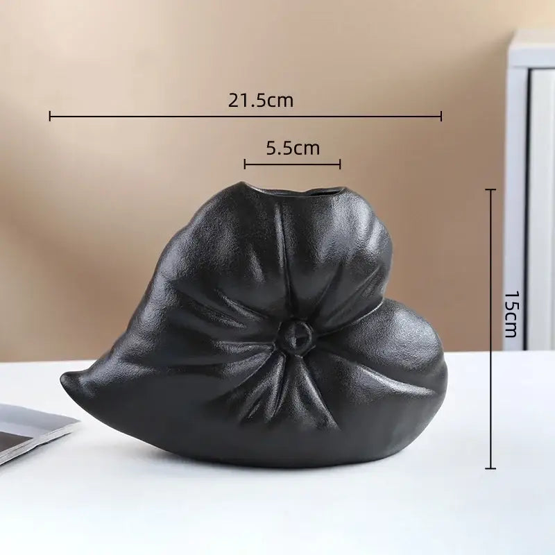 Ceramic Heart Vase