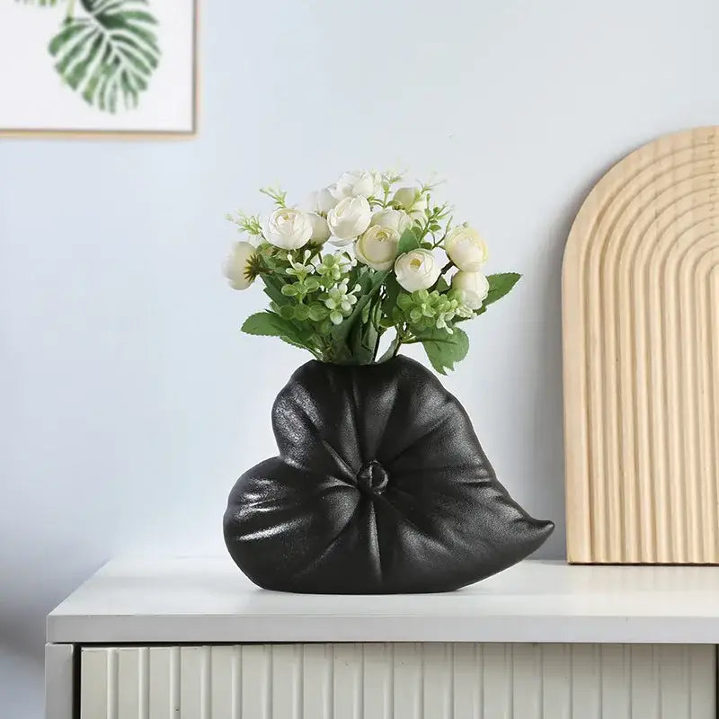 Ceramic Heart Vase