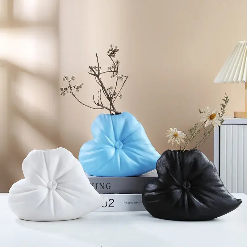 Ceramic Heart Vase