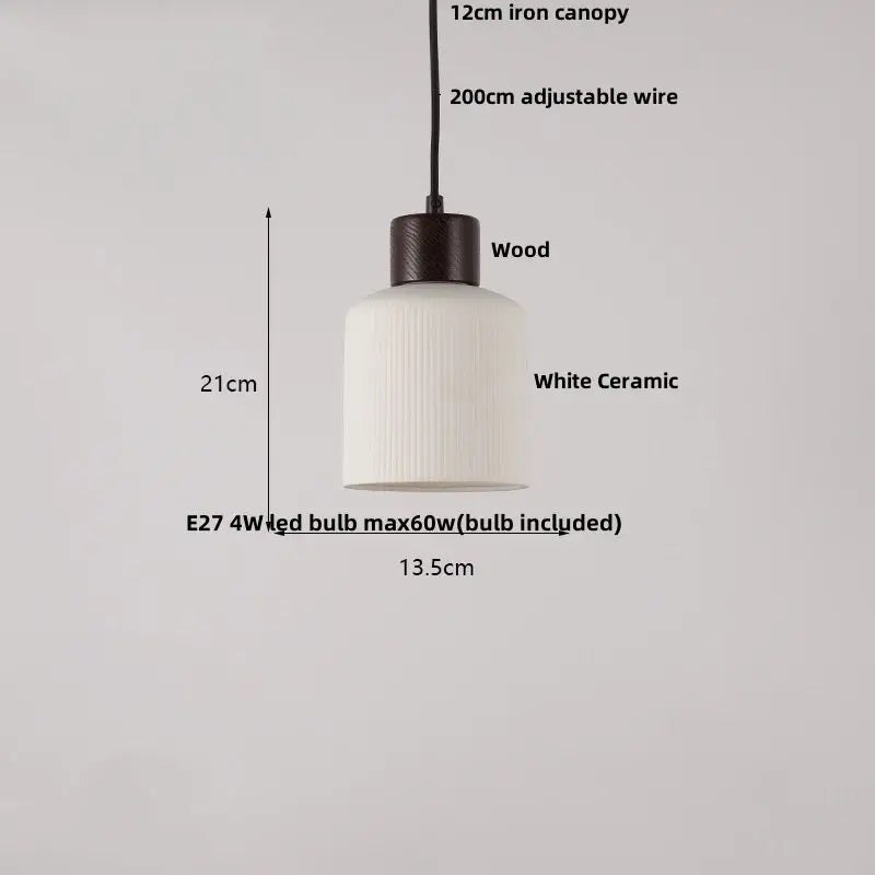 Frosted Glass Nordic Kitchen Pendant Light