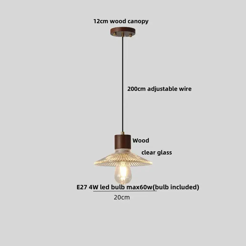 Frosted Glass Nordic Kitchen Pendant Light