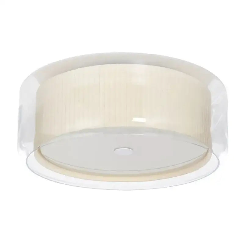 Gold Pleated Ceiling Light