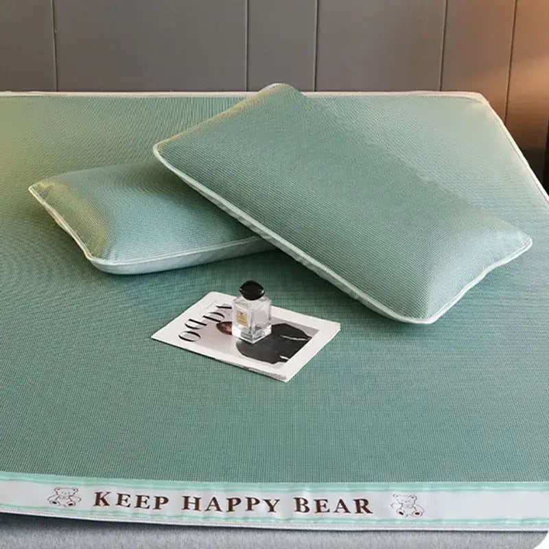 Blue Cooling Bed Set