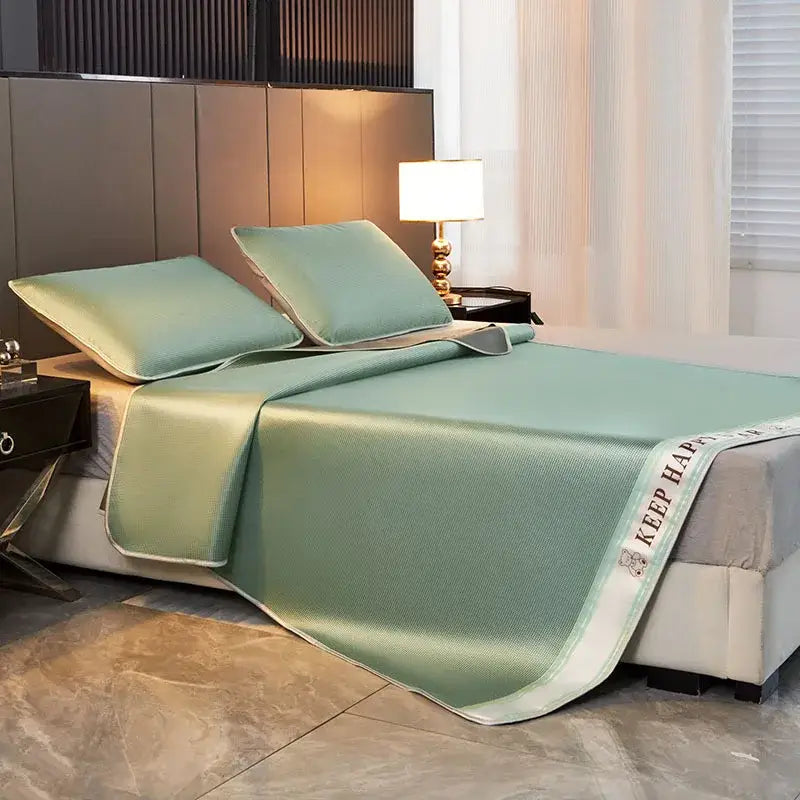 Blue Cooling Bed Set