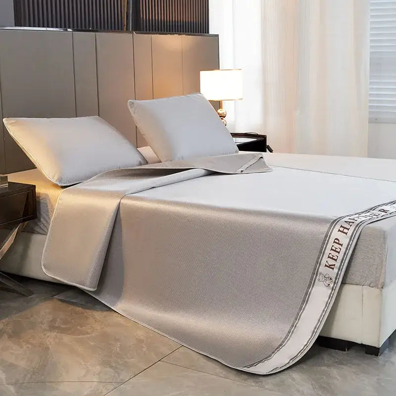 Blue Cooling Bed Set