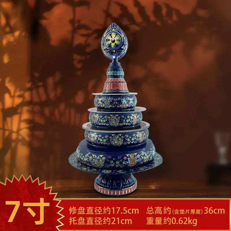 Cloisonne Lacquerware Manda Tea Pan
