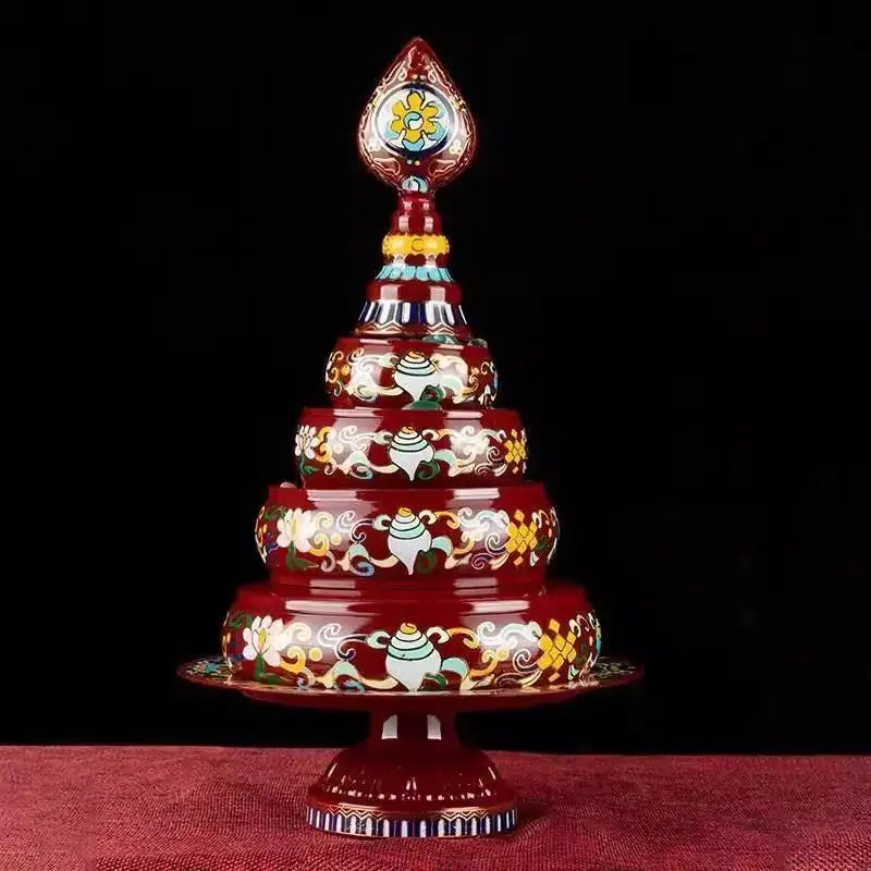 Cloisonne Lacquerware Manda Tea Pan