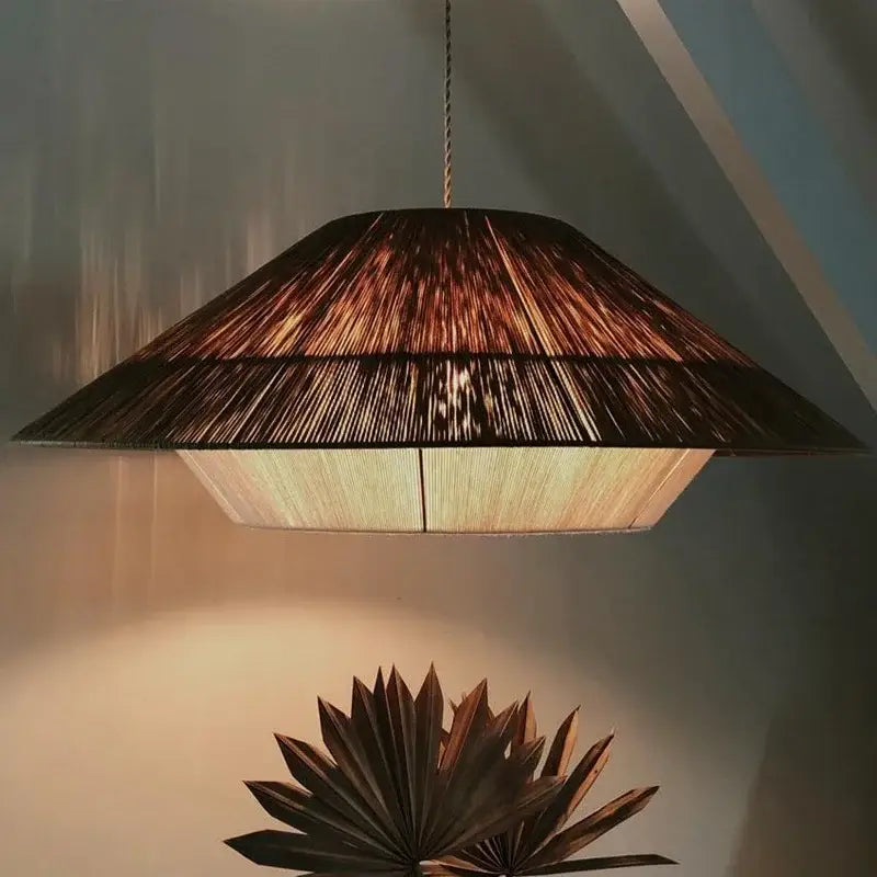 Hemp Rattan Pendant Light