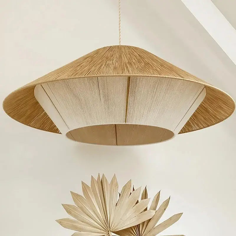 Hemp Rattan Pendant Light