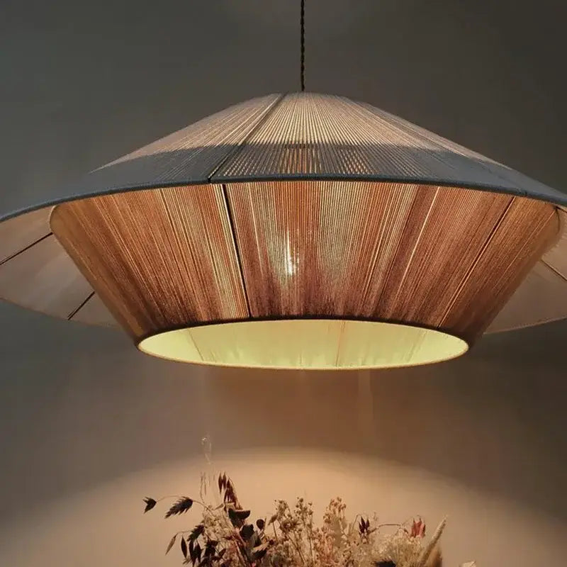 Hemp Rattan Pendant Light