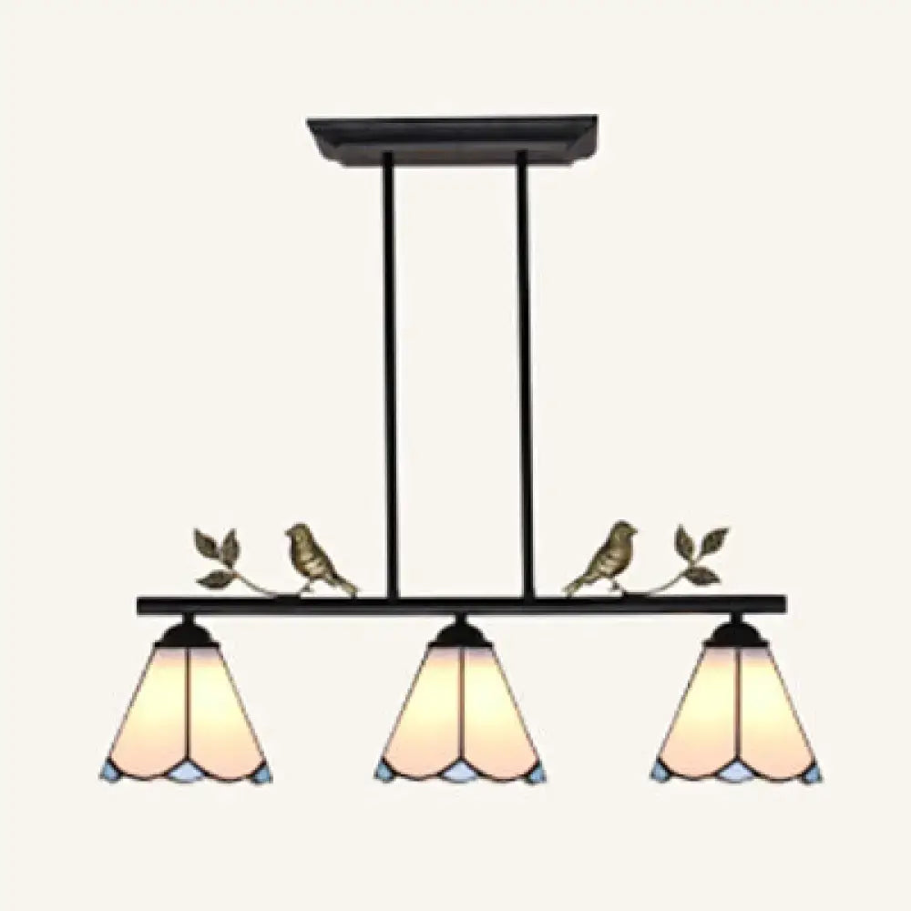 Bird Glass Pendant Light