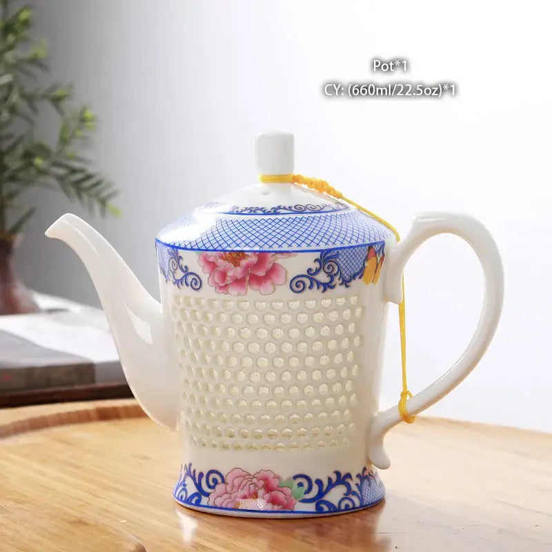 Blue White Porcelain Tea Set