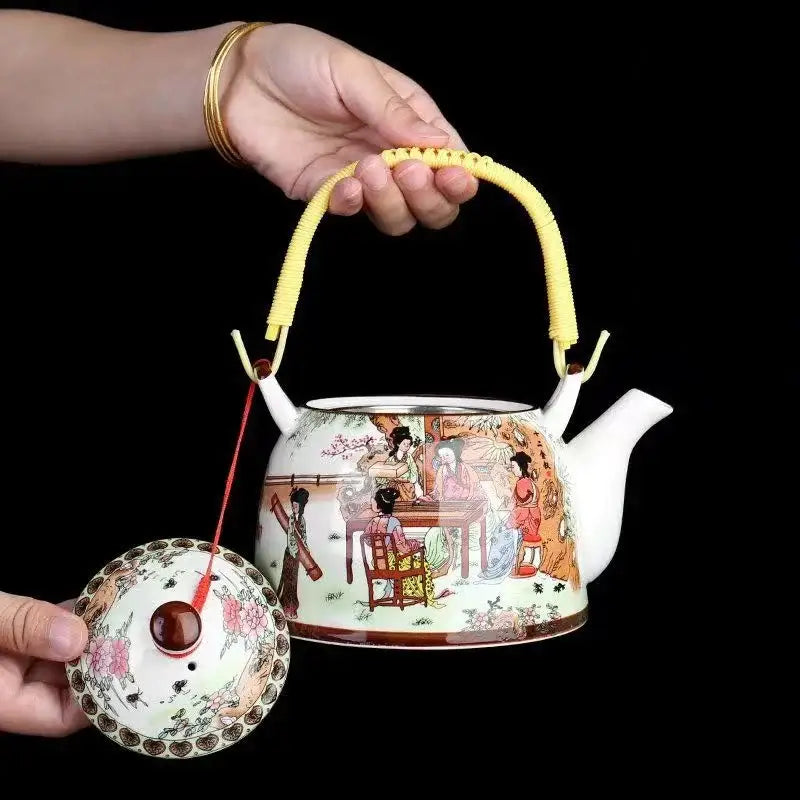 White Porcelain Tea Pot