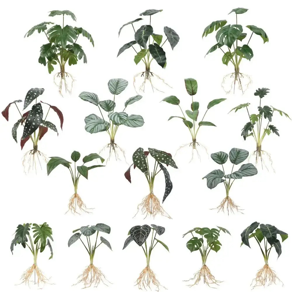 Artificial Tropical Plant Wall