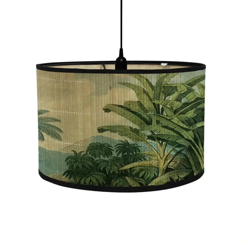 Bamboo Tropical Pendant Light