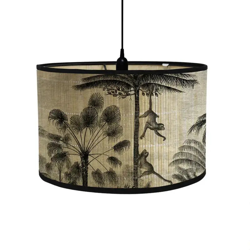 Bamboo Tropical Pendant Light