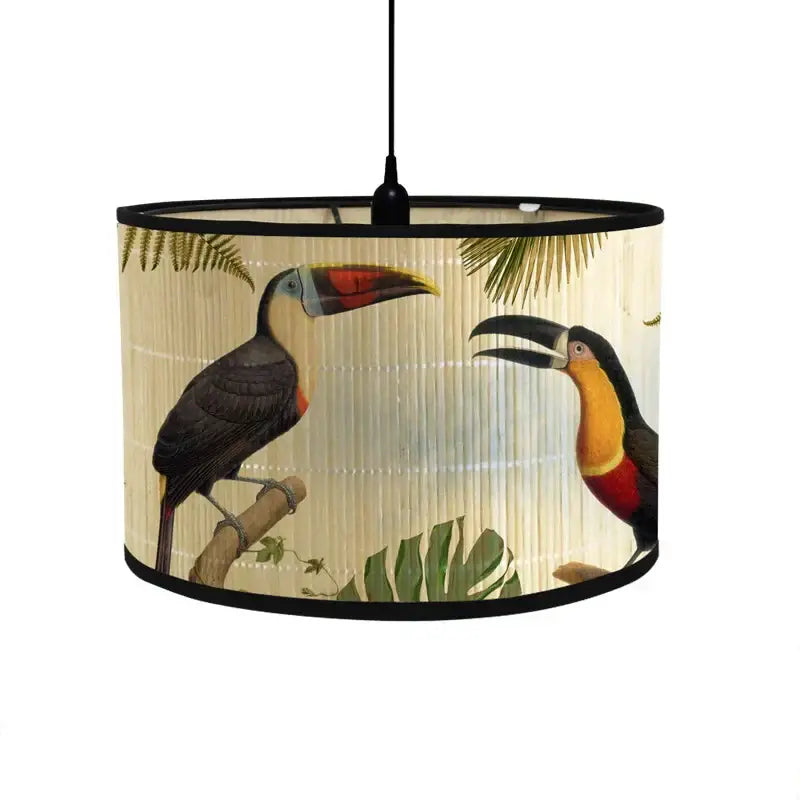Bamboo Tropical Pendant Light