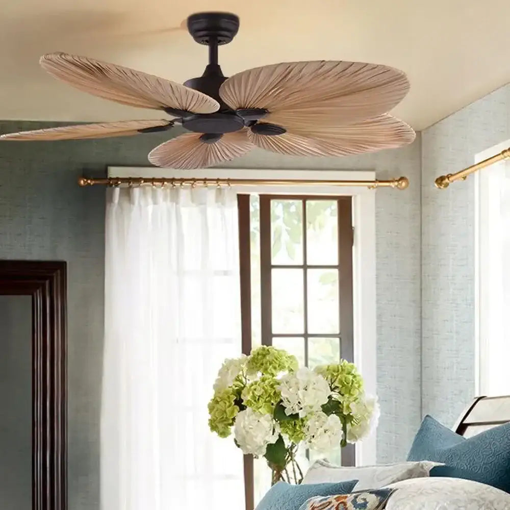 Bronze Leaf Ceiling Fan