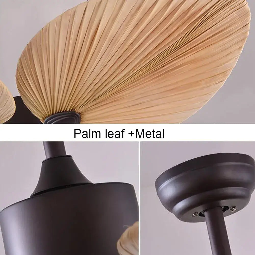 Bronze Leaf Ceiling Fan