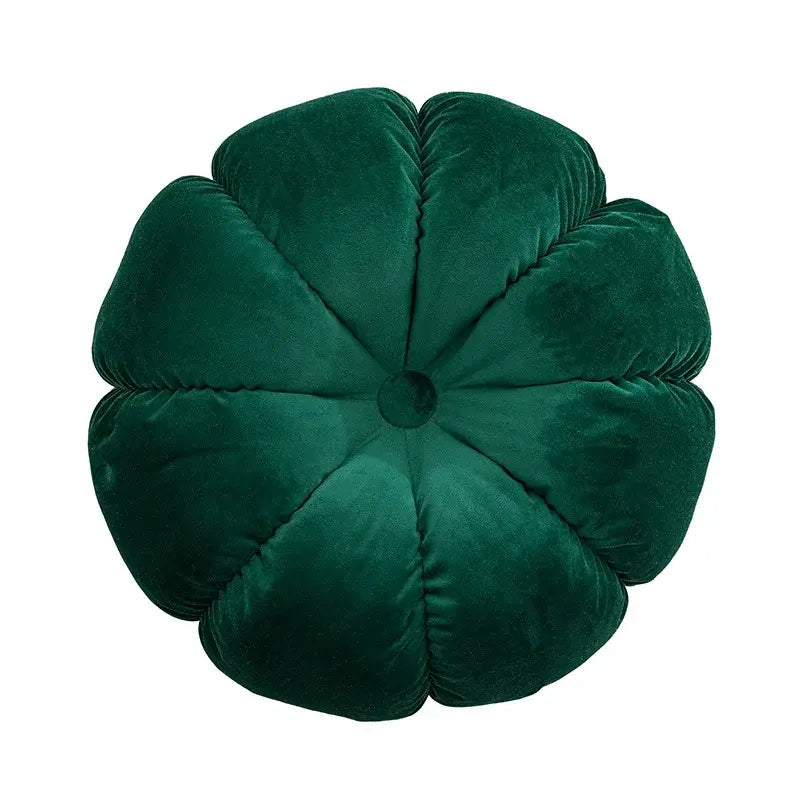 Green Ethnic Tassel Cushion