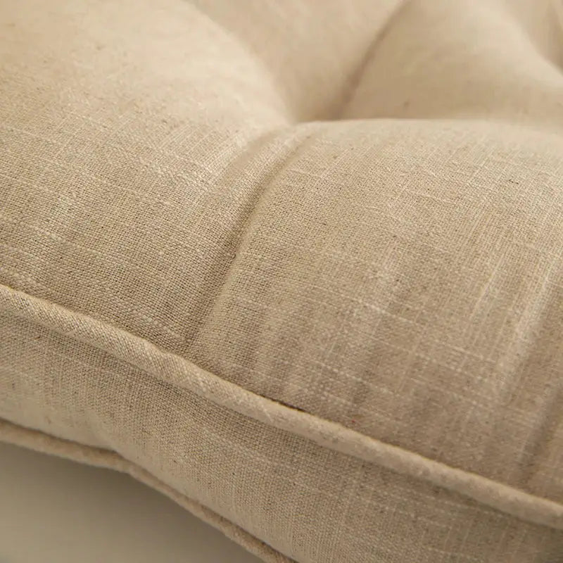 Terracotta Button Cushion Cover
