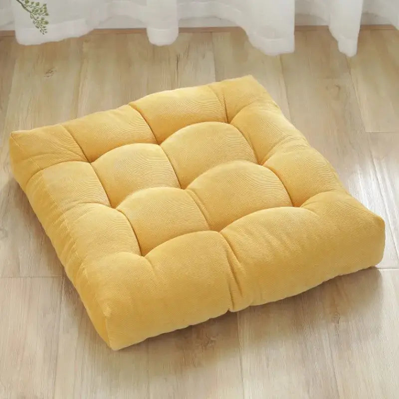 Dark Brown Corduroy Cushion