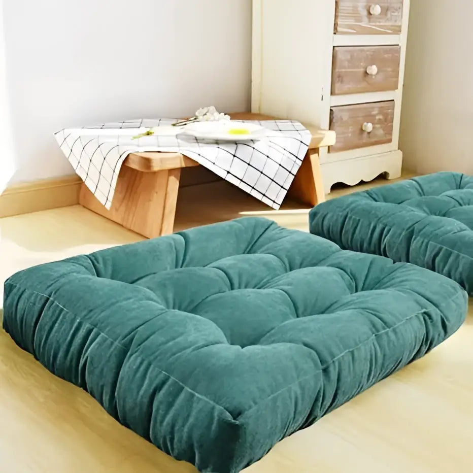 Dark Brown Corduroy Cushion