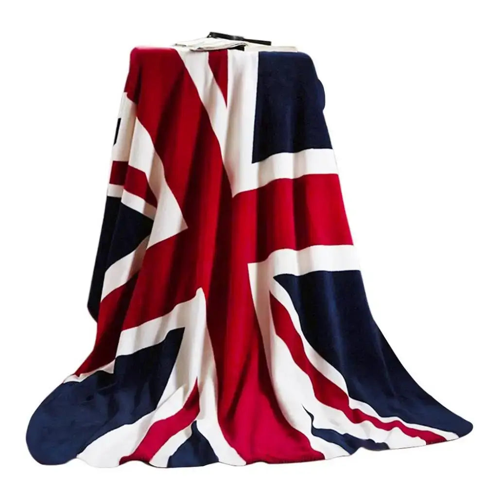 Union Jack Flannel Throw