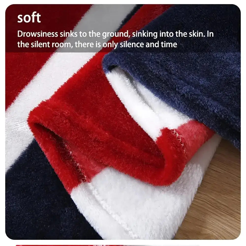 Union Jack Flannel Throw