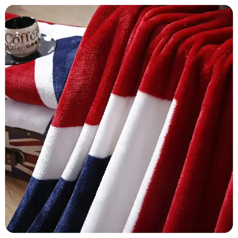 Union Jack Flannel Throw