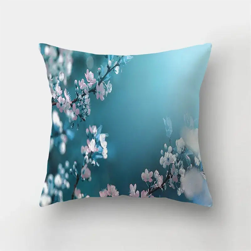 Butterfly Flower Cushion Cover
