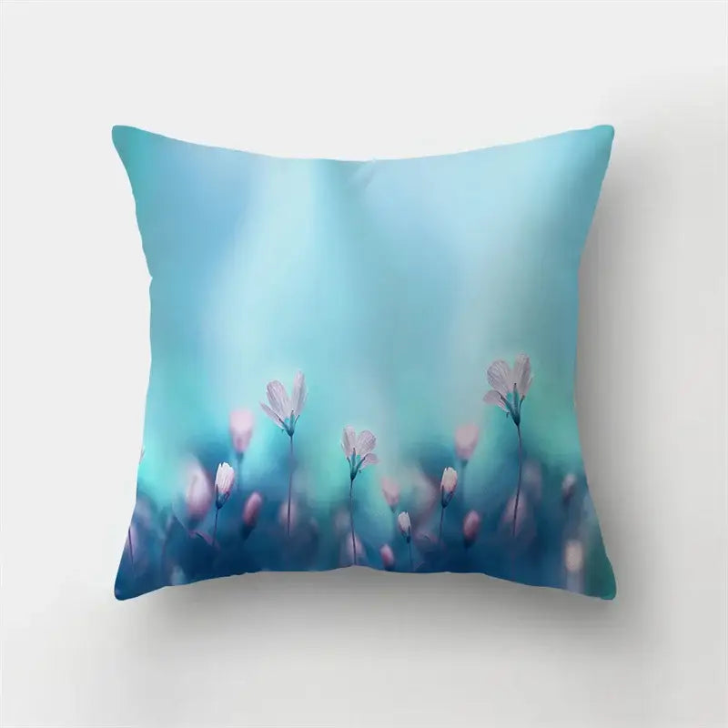 Butterfly Flower Cushion Cover