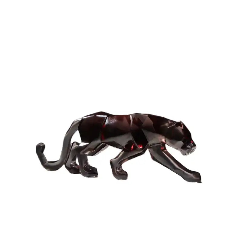 Glitter Resin Animal Sculptures