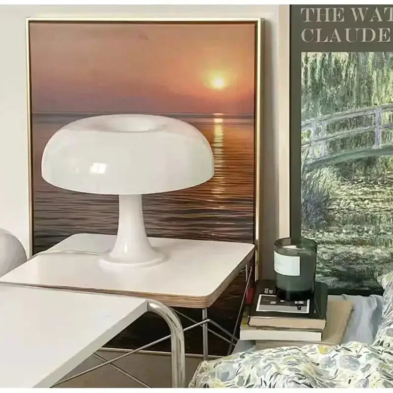 Orange Mushroom Desk Lamp
