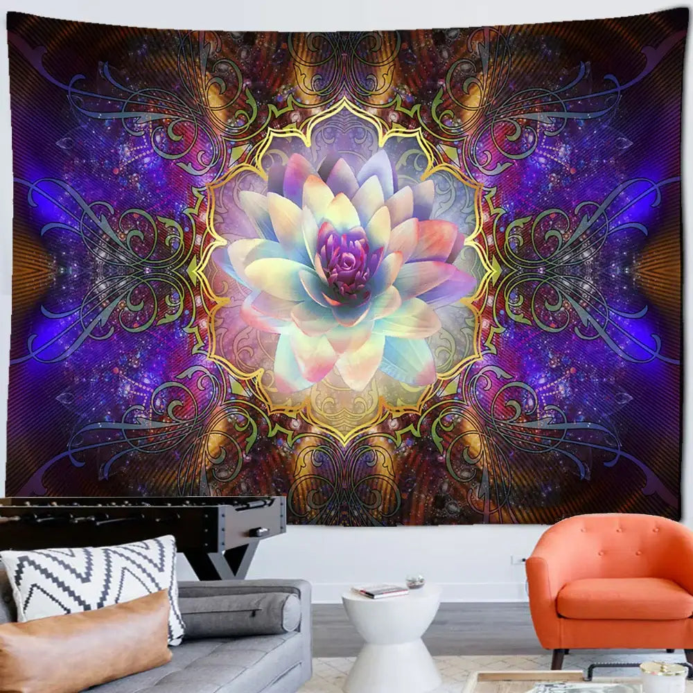 Mandala Chakra Wall Tapestry