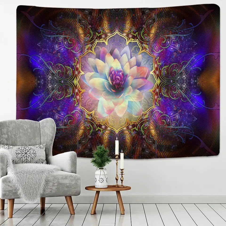 Mandala Chakra Wall Tapestry
