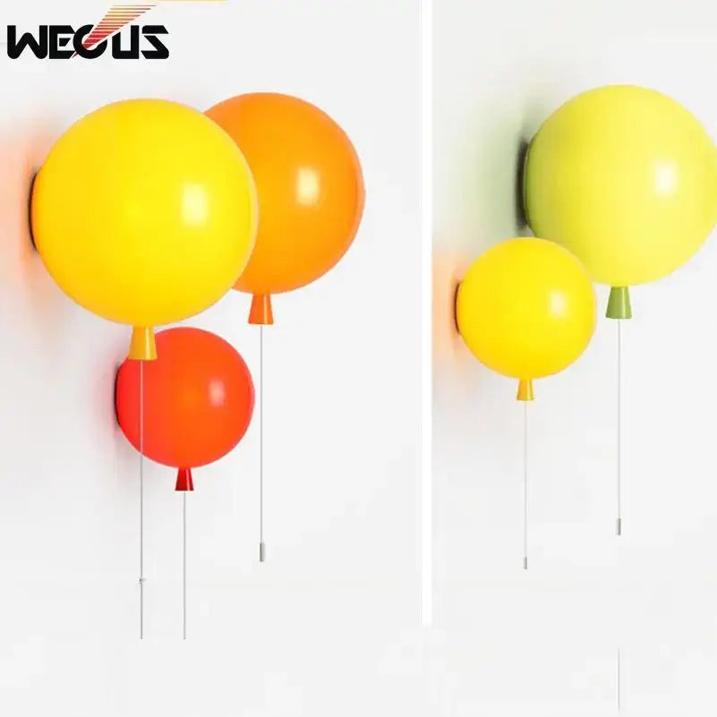 Red Balloon Wall Lamp 25cm E27