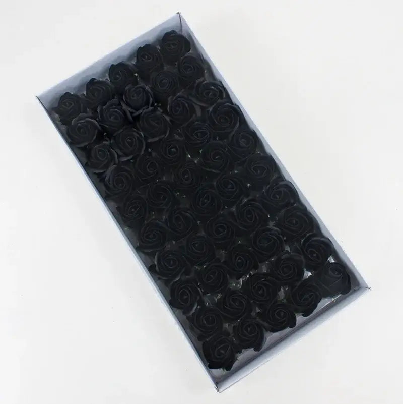 Red Rose Soap Flower Set
