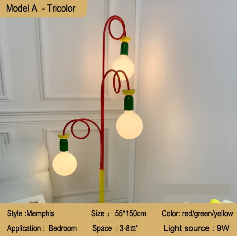 Tricolor Art LED Lamp
