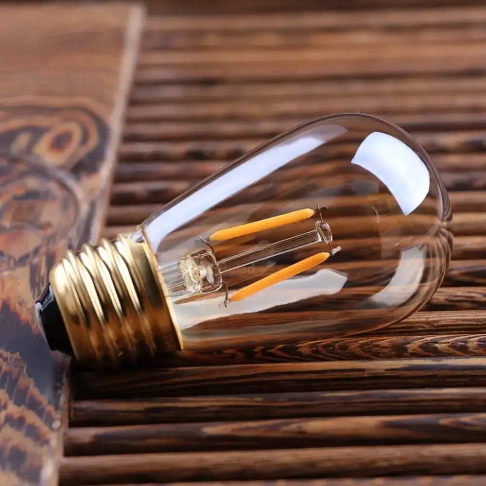 Amber Glass Edison Bulbs