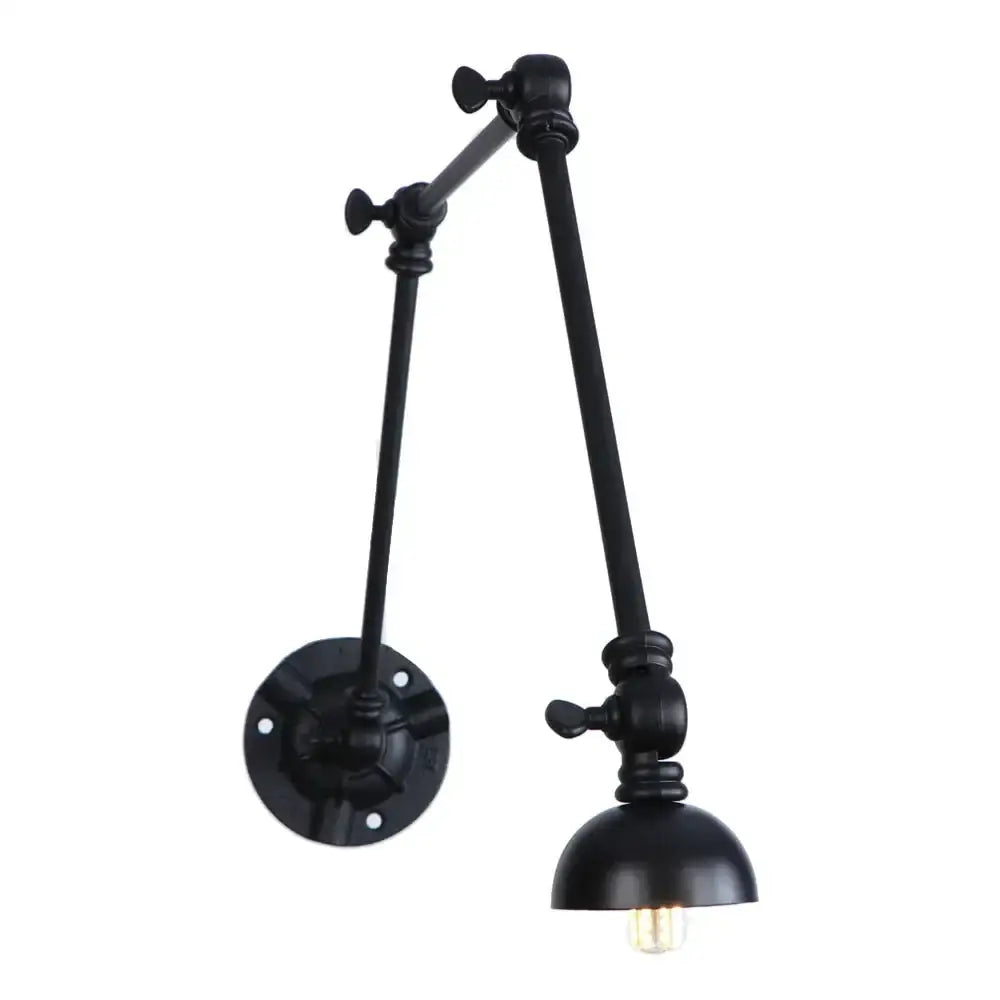 Black Adjustable Loft Light