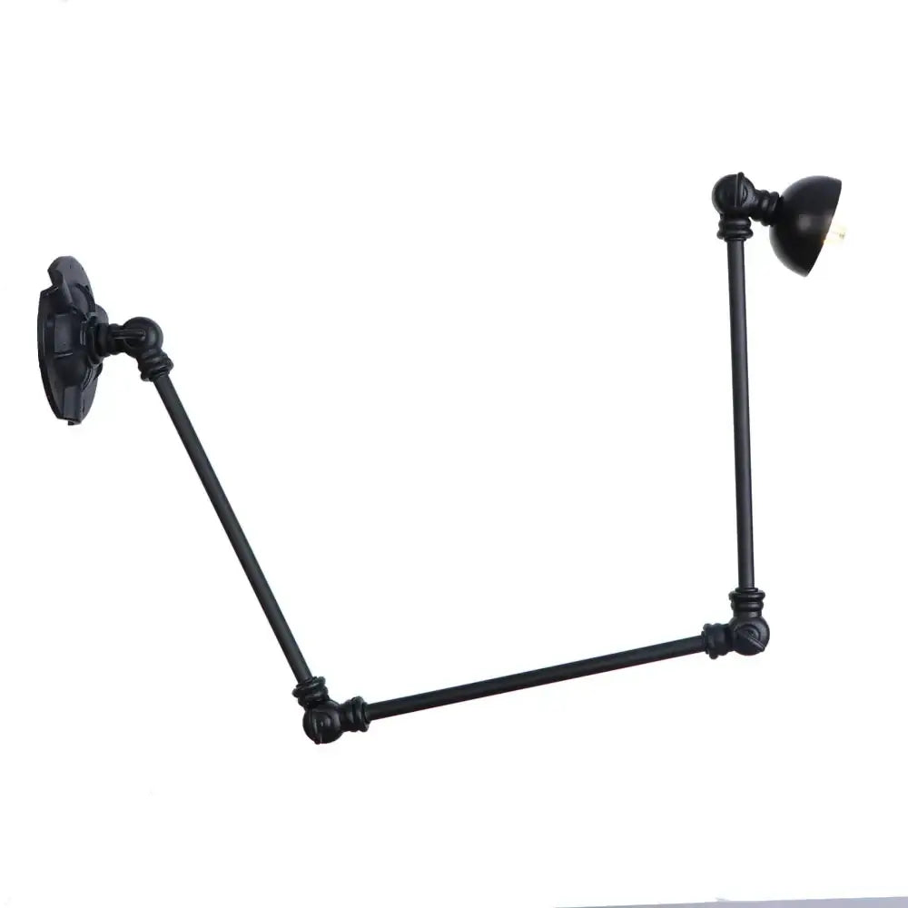 Black Adjustable Loft Light