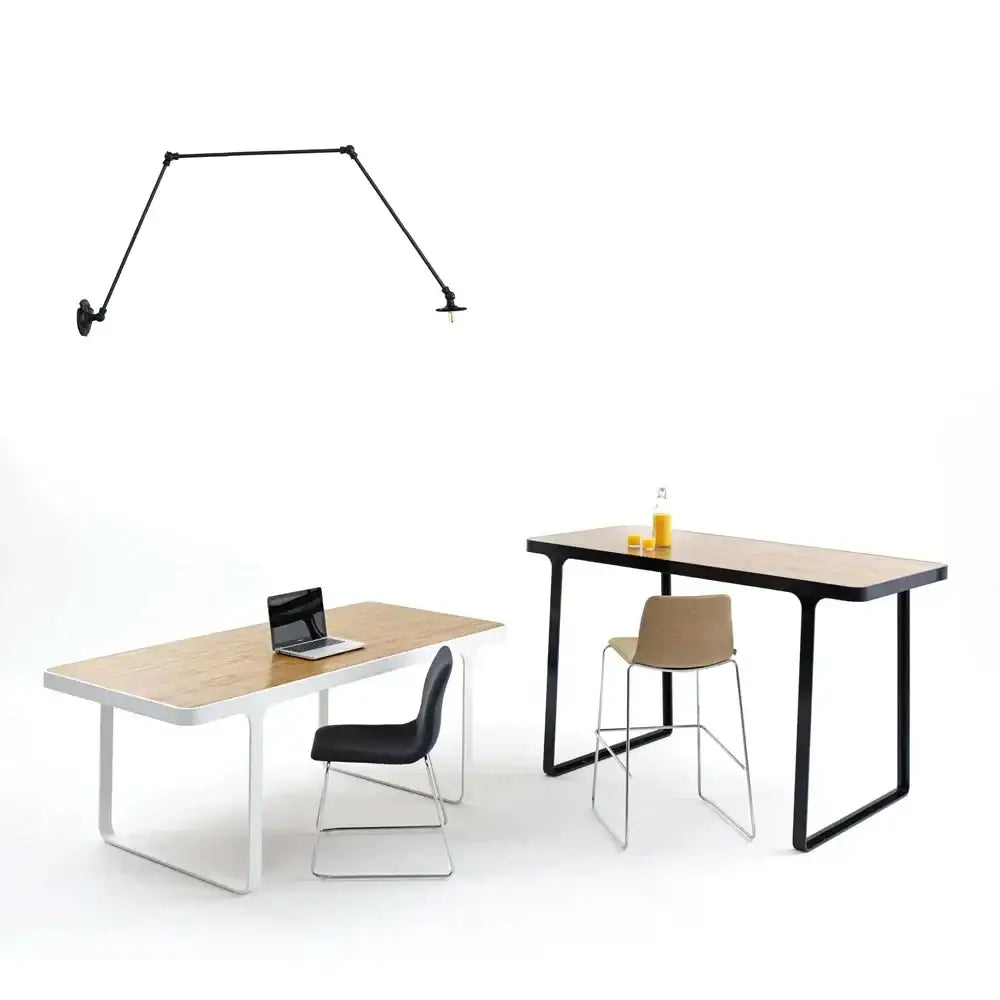 Black Adjustable Loft Light