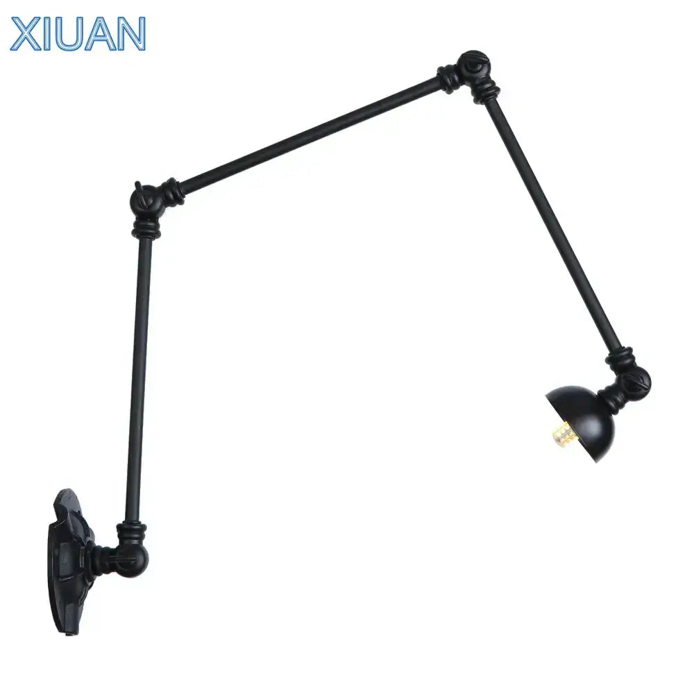 Black Adjustable Loft Light