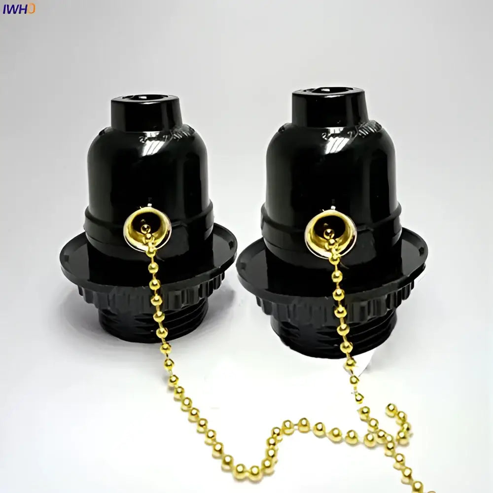 Black Gold Bulb Holder